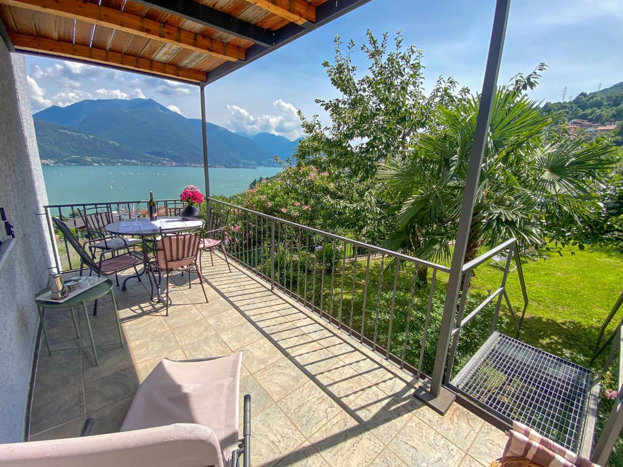 Tre Terre Ferienwohnung Pianello Del Lario Exterior foto